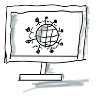 Online-Networking Networking ist dank Digitalisierung nun auch online und weltweit möglich